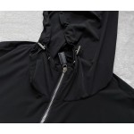 Prada sun and windproof skin trench coat